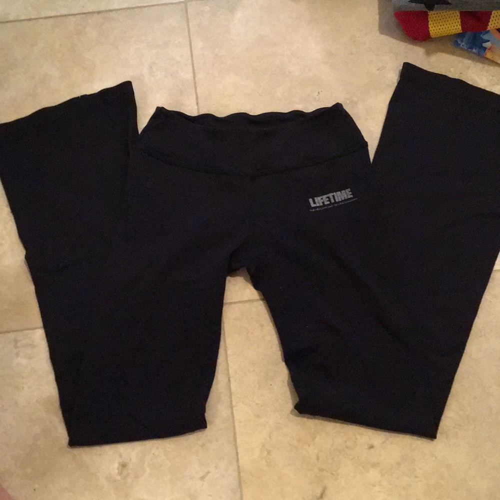 Black Beyond Yoga Leggings From Lifetime Fitness
